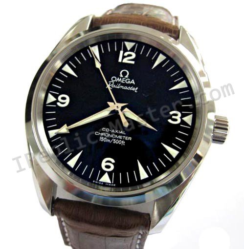 Omega Railmaster Co-Axial Swiss Replica Watch - Click Image to Close