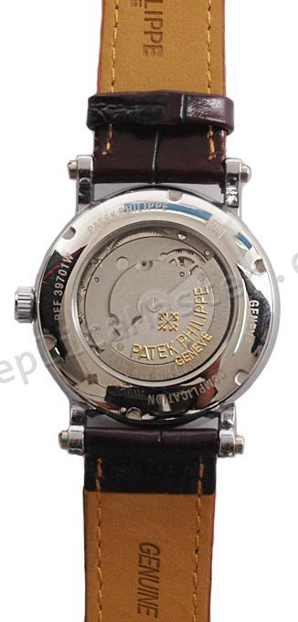 Patek Philippe Fecha Diamantes Calatrava Réplica Reloj - Haga click en la imagen para cerrar