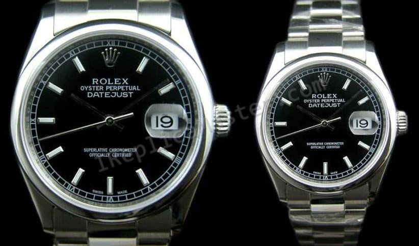 Rolex Oyster Perpetual Datejust Suíço Réplica Relógio  Clique na imagem para fechar