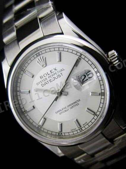 Rolex Oyster Perpetual DateJust Swiss Replica Watch - Click Image to Close