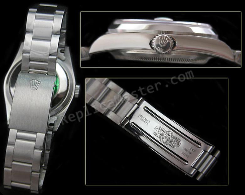 Rolex Oyster Perpetual DateJust Swiss Replica Watch - Click Image to Close