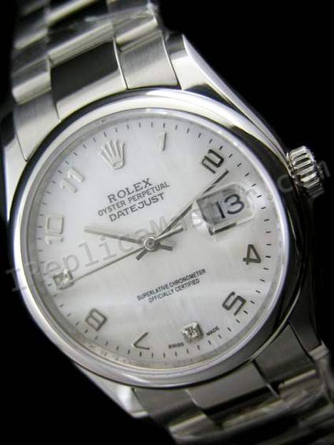 Rolex Oyster Perpetual Datejust Schweizer Replik Uhr - zum Schließen ins Bild klicken
