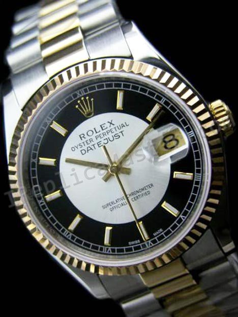 Rolex Oyster Perpetual Datejust Reloj Suizo Réplica - Haga click en la imagen para cerrar