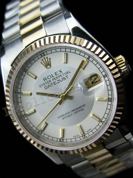Rolex Oyster Perpetual Datejust Schweizer Replik Uhr - zum Schließen ins Bild klicken
