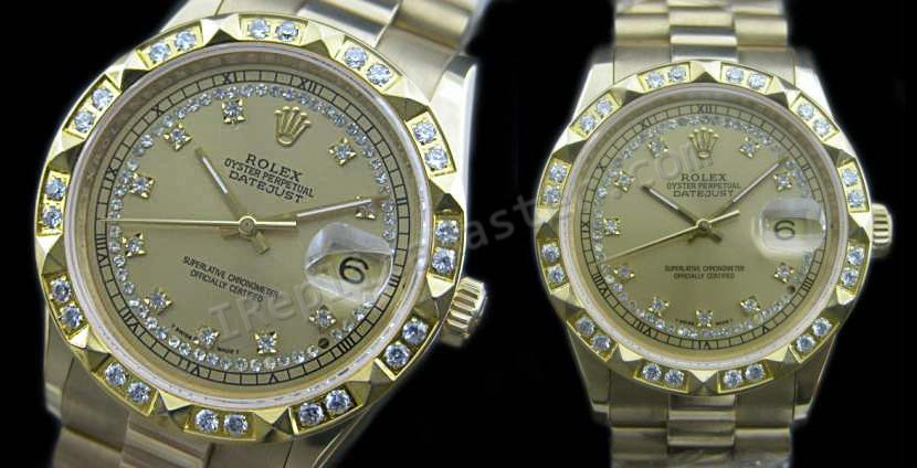 Rolex Oyster Perpetual Datejust Suíço Réplica Relógio  Clique na imagem para fechar