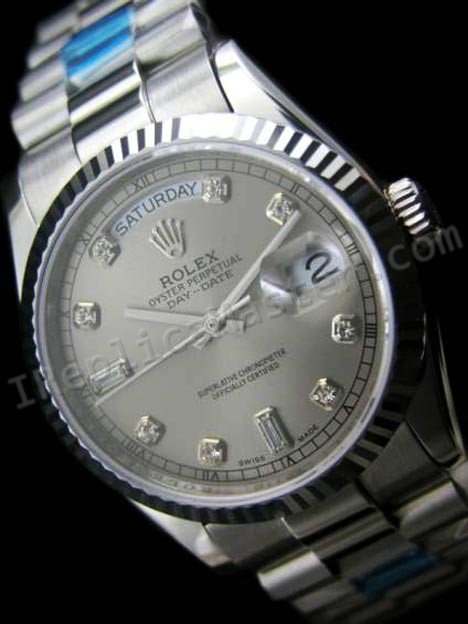 Rolex Oyster Perpetual Day-Date Suíço Réplica Relógio  Clique na imagem para fechar