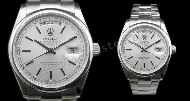 Rolex Oyster Perpetual Day-Date Swiss Replica Watch - Click Image to Close