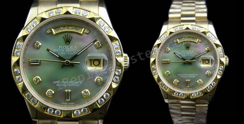 Rolex Oyster Perpetual Day-Date Schweizer Replik Uhr - zum Schließen ins Bild klicken