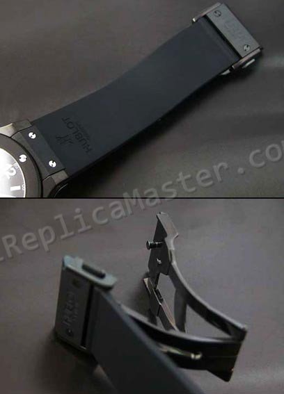 Hublot Big Bang Chronograph Black PVD Swiss Movement Schweizer Replik Uhr - zum Schließen ins Bild klicken