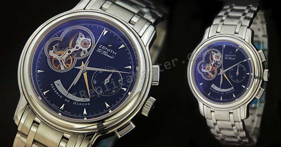 XXT Zenith Grand Chronomaster abierta de 45 mm Reloj Suizo Réplica - Haga click en la imagen para cerrar