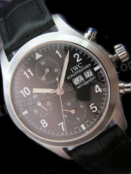 IWC Chronograph Flieger Suíço Réplica Relógio  Clique na imagem para fechar