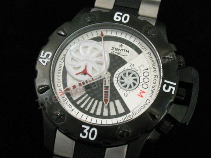 Zenith Desafía Mira Xtream para hombres Réplica Reloj - Haga click en la imagen para cerrar