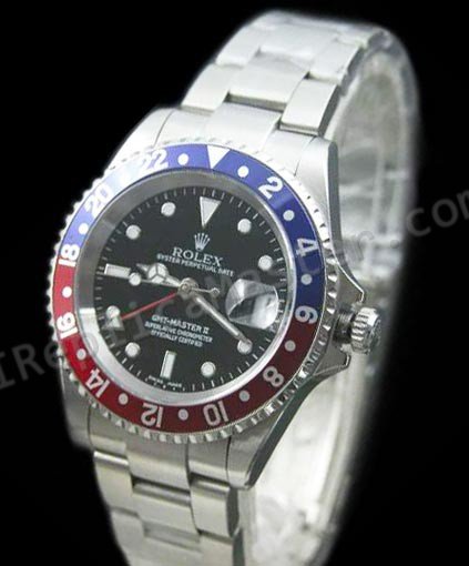 Rolex GMT Master II Schweizer Replik Uhr - zum Schließen ins Bild klicken