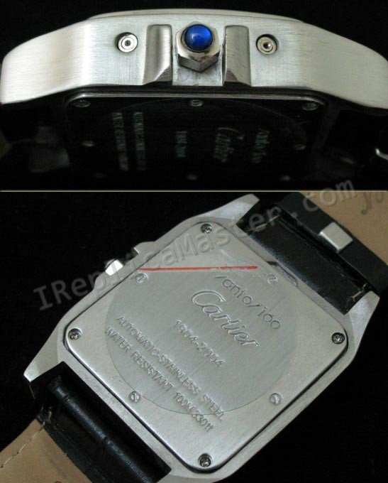 Cartier Santos 100 Datograph Replica Watch - Click Image to Close