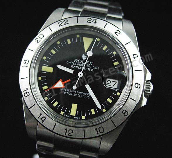 Rolex Explorer II Swiss Replica Watch - Click Image to Close