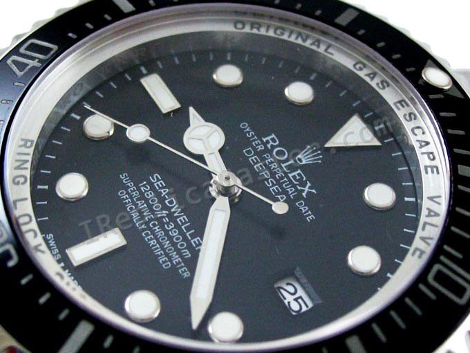 Rolex Sea-Dweller Deepsea Swiss Replica Watch - Click Image to Close
