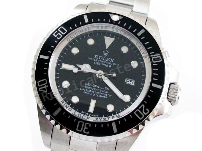 Rolex Sea-Dweller Deepsea Swiss Replica Watch - Click Image to Close
