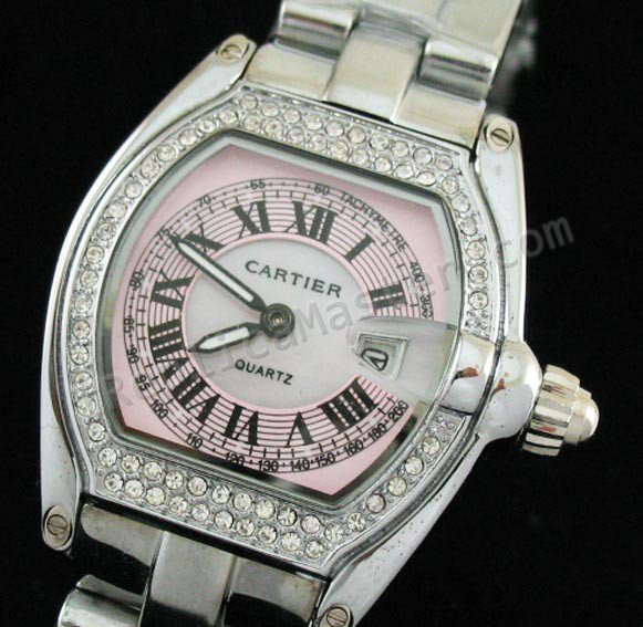 Cartier Roadster Date Jewellery Replica Watch - Click Image to Close
