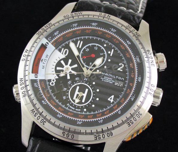 Hamilton Khaki Aviation X-Copter Watch Réplique Montre - Cliquez sur l'image pour la fermer
