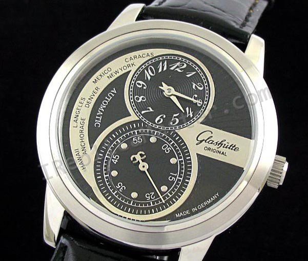 グラスヒュッテオリジナルPanomaticchronoレプリカ時計 - ウインドウを閉じる