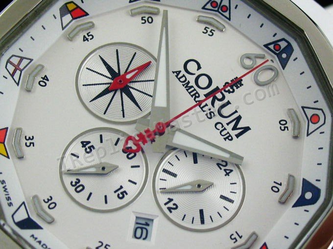 Corum Admirals Cup Chronograph Challenge Replica Watch - Click Image to Close