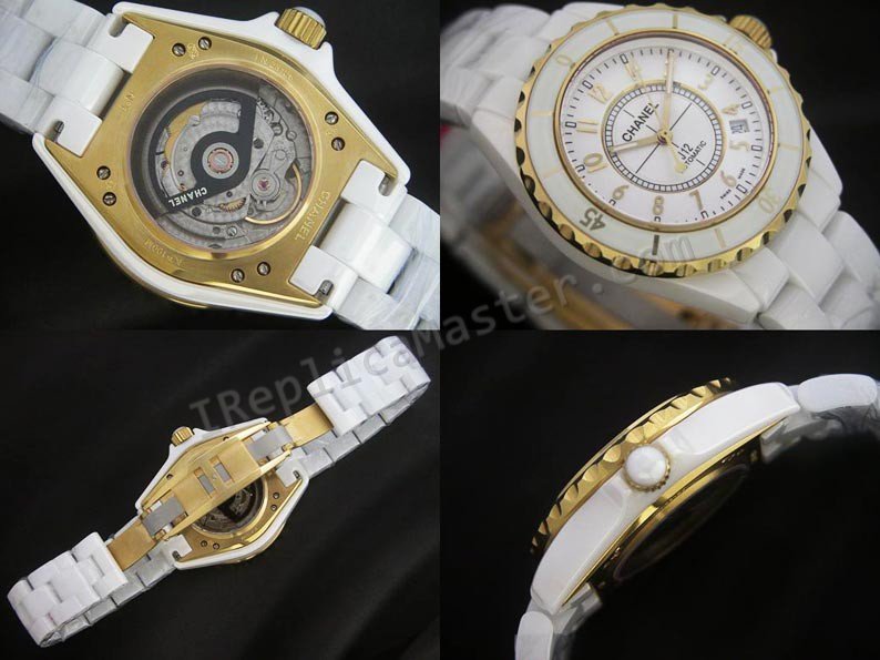 Chanel J12 de cerámica y el asunto braclet Réplica Reloj - Haga click en la imagen para cerrar