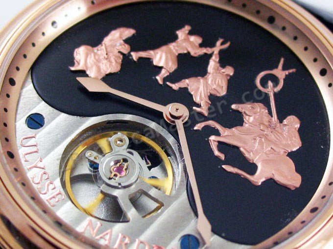 Ulysse Nardin San Marco Cloisonn? Tourbillon Replica Watch - Click Image to Close