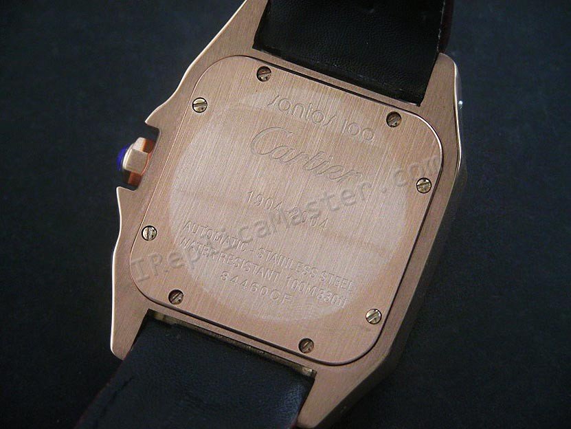 Картье Сантос 100. Мужская. Swiss Watch реплики - закрыть