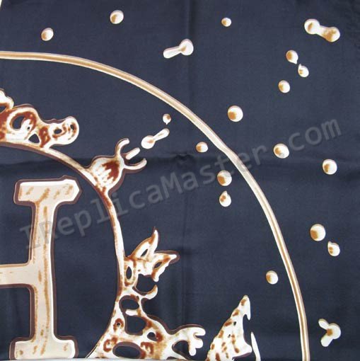 Hermes Carre 70 In Vintage Silk Scarf Replica