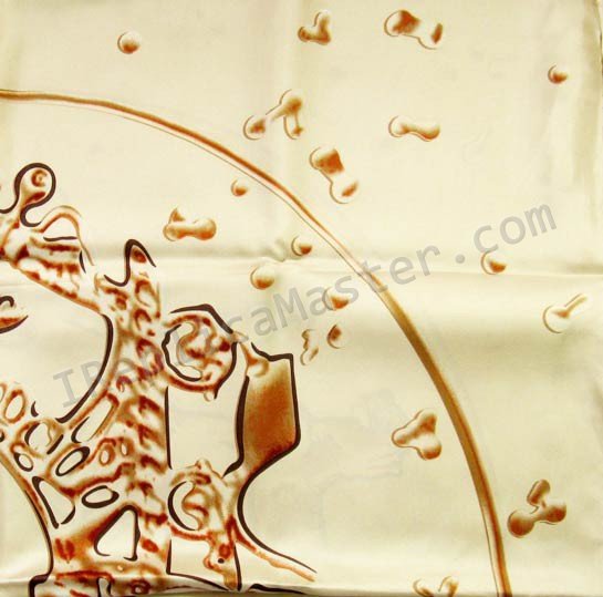 Hermes Carre 70 No cachecol de seda Vintage