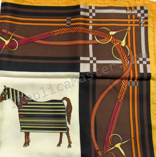 Hermes Carre 70 In sciarpa di seta Vintage