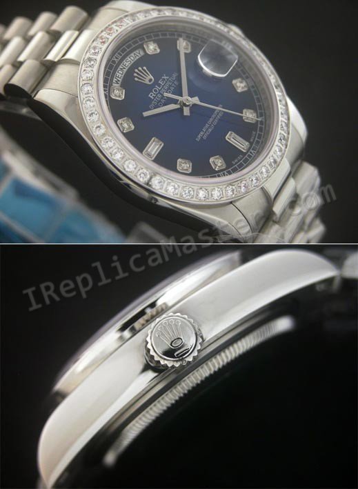 Rolex Oyster Perpetual Day-Date Schweizer Replik Uhr - zum Schließen ins Bild klicken
