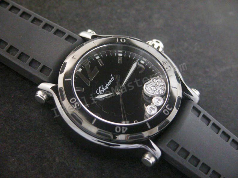 Chopard Happy Sport-Runde Schweizer Replik Uhr - zum Schließen ins Bild klicken