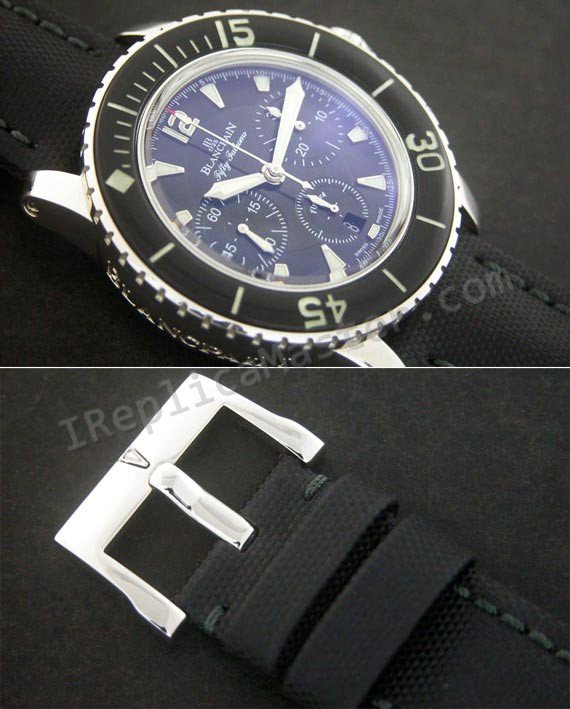 Blancpain Chronograph 50 braças Suíço Réplica Relógio  Clique na imagem para fechar
