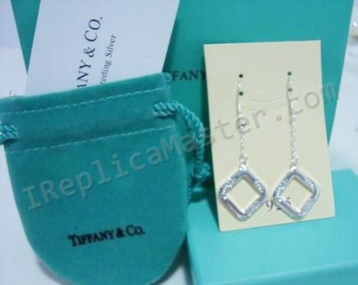 Brincos de prata Tiffany Réplica