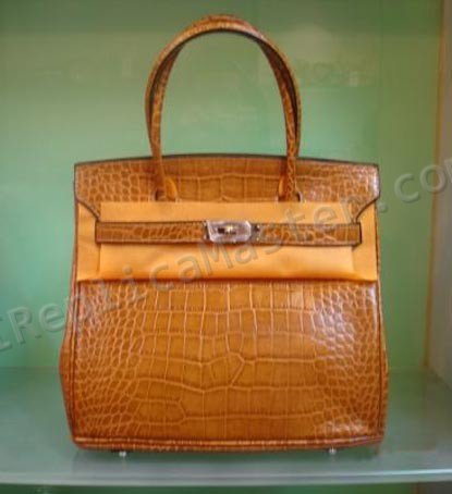 Hermes Birkin Crocodile Replica Handbag Replica - Click Image to Close