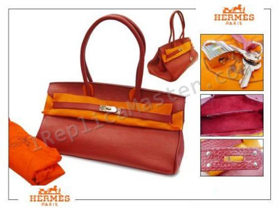 Hermes Shoulder Birkin Replica Handbag Replica - Click Image to Close