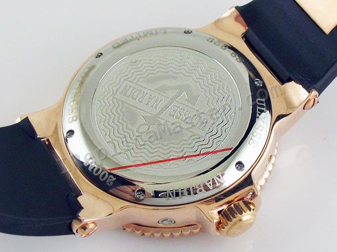 Ulysse Nardin Marine Diver Chronograph Replica Watch - Click Image to Close
