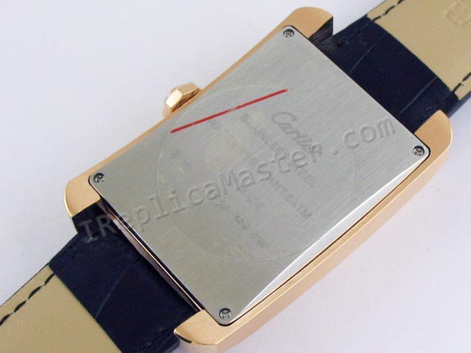 Cartier Tank Americaine Tourbillon Replica Watch - Click Image to Close