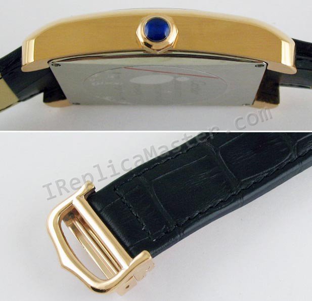 Cartier Tank Americaine Tourbillon Replica Watch - Click Image to Close