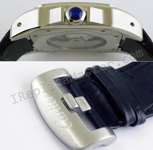 Cartier Santos 100 Tourbillon Réplica Reloj - Haga click en la imagen para cerrar