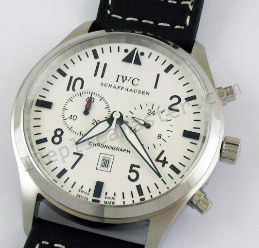 IWC Big Pilot Chronograph Replik Uhr - zum Schließen ins Bild klicken