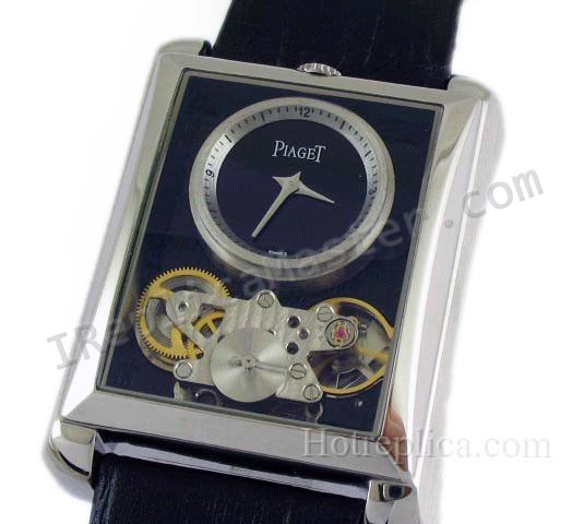Piaget Negro Tourbillon Tie Réplica Reloj - Haga click en la imagen para cerrar