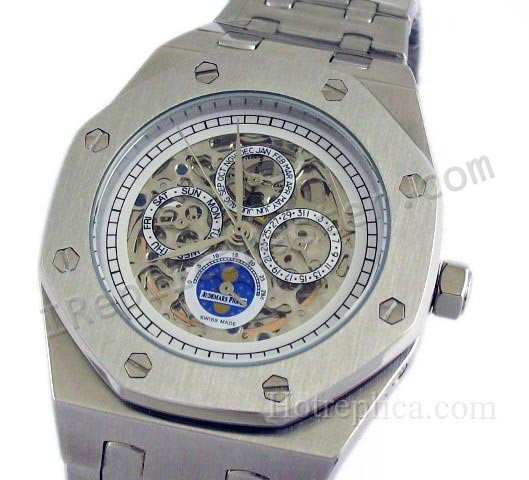 Audemars Piguet Royal Skeleton Perpetual Calendar Orologio Oak Replica Orologio