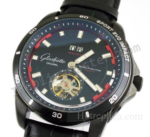 Glashutte Original Sport Evolution Panorama Tourbillon Replica Watch - Click Image to Close