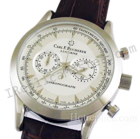 Carl F. Tribute Manero Bucherer para MaBu Cronógrafo