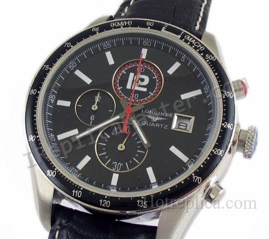 Longines Sport Collection Grande Vitesse Chronograph Replica Watch - Click Image to Close