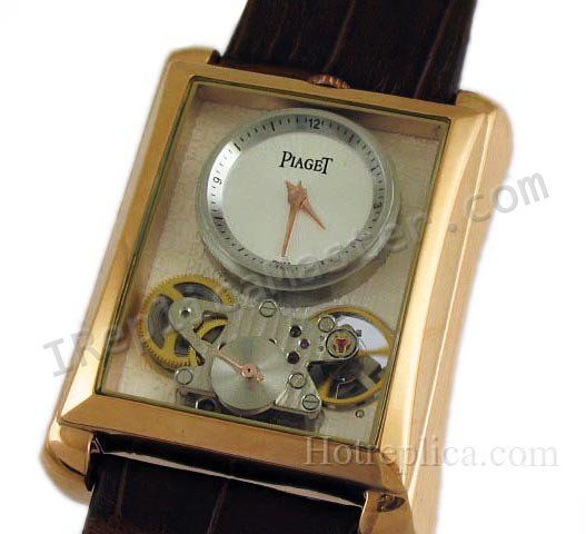 Piaget Negro Tourbillon Tie Réplica Reloj - Haga click en la imagen para cerrar