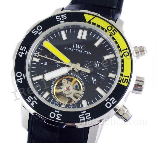 IWCのAquatimerのDatographのトゥールビヨンレプリカ時計 - ウインドウを閉じる