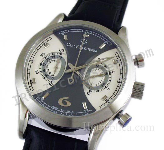 Carl F. Bucherer Manero Monograph Chronograph Replik Uhr - zum Schließen ins Bild klicken